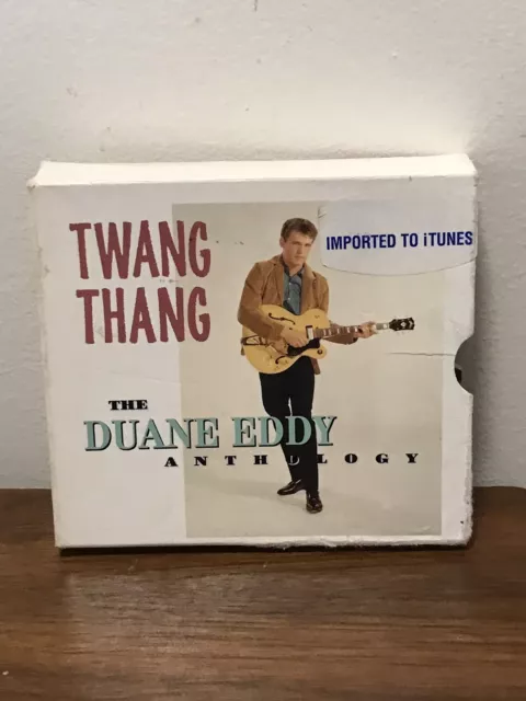 Duane Eddy Anthology Twang Thang  2-CD Set W/Booklet  Rockabilly