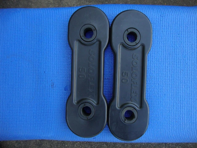 SoloFlex - Pair of 50lbs Resistance Weight Bands (100lbs total) OEM - No Cracks