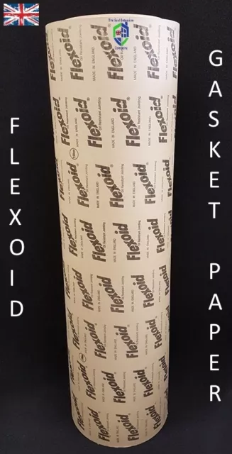 Genuine Flexoid® Gasket Paper Material - A4 Size Sheet or Assorted Pack