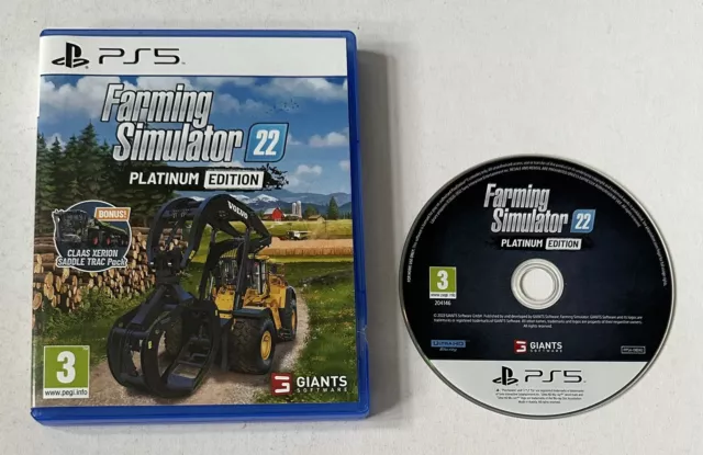 Farming Simulator 22 Platinum Edition Sony PlayStation 5 PS5 Boxed PAL
