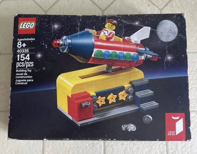 LEGO 40335 Ideas: Space Rocket Ride - Retired- New in Factory Sealed Box!