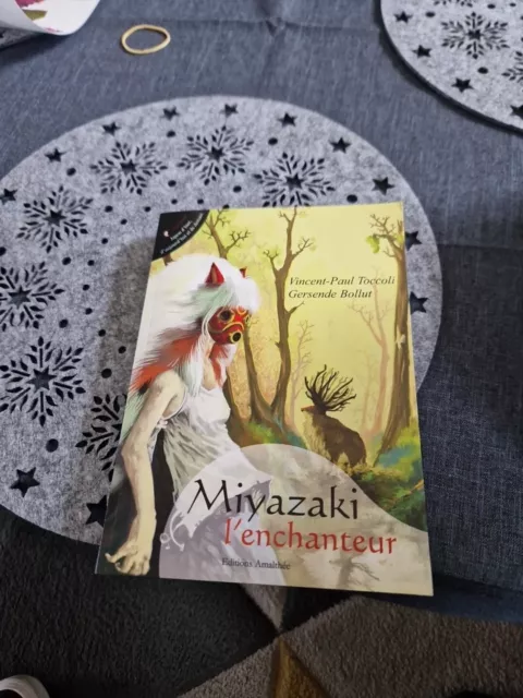 Livre Roman Essai Miyazaki l'enchanteur V.P. Toccoli Bollut