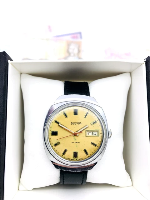 Montre Automatique Vostok Amphibian KGB - Ref. 720070 - Occasion, Bon état - Mouvement Mécanique