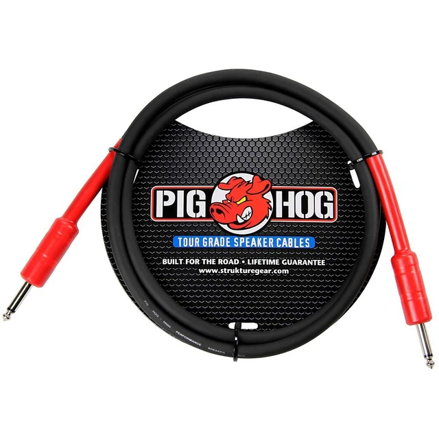 PIG HOG SPEAKER Cable 14 Gauge Wire 1/4 in. to 1/4 in. 5 ft. 17.93