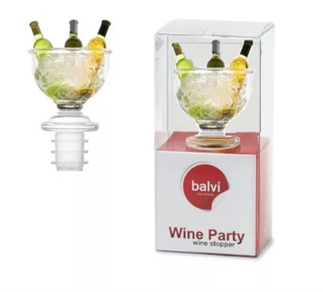 Balvi : Vino,: Corcho para Vino A Refrigeradores de (Con Mini Botellas Y Hielo )