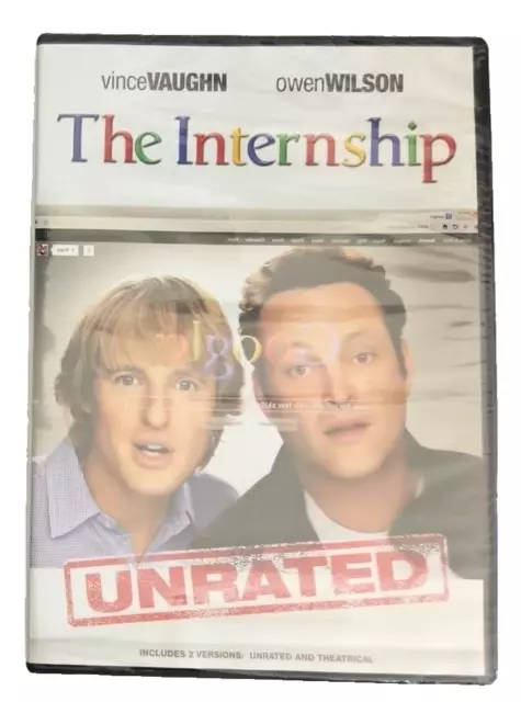 The Internship (DVD, 2013) Vince Vaughn Owen Wilson Comedy Movie Unrated