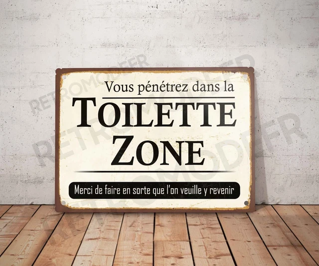 Plaque Métal Vintage "Donkey Farmhouse" - Déco Humoristique Pour La Maison