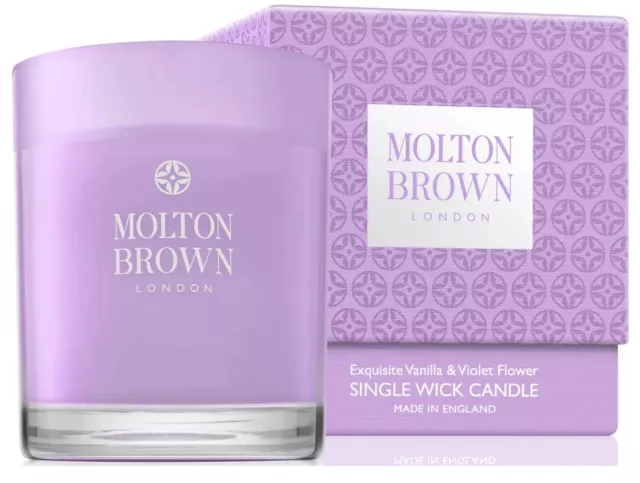 Molton Brown Single Wick Candle Fragranced Candle Various Scents 180g