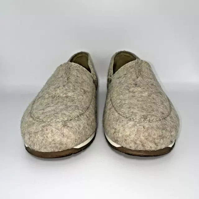 Emu Dayton Sand Merino Wool Slip-On Shoes - Womens Size 9 2
