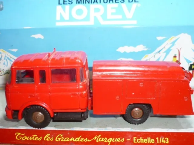 Ancien Kit Resine Pompier 1/43 Camion Berliet Norev Lbs Minitrucks Starter Moule