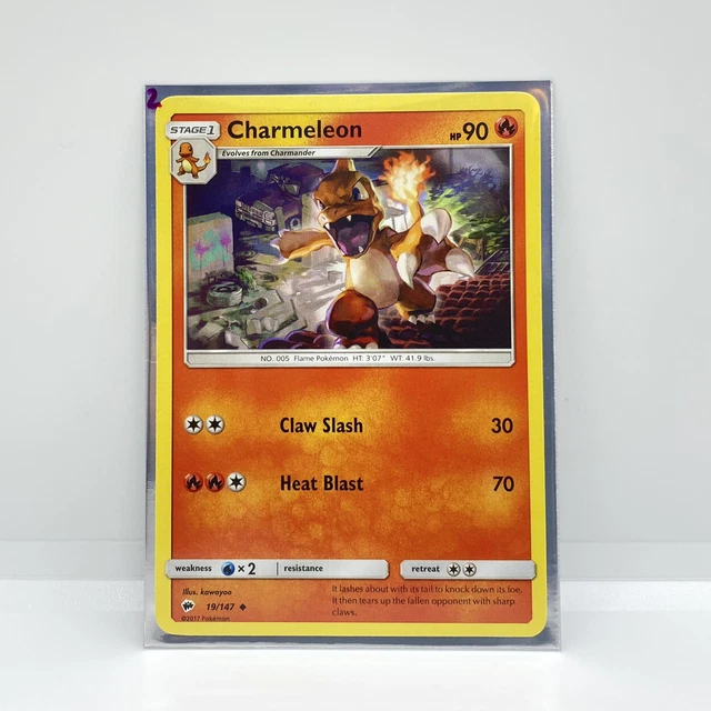 Pokemon Burning Shadows Charmeleon Uncommon 19/147