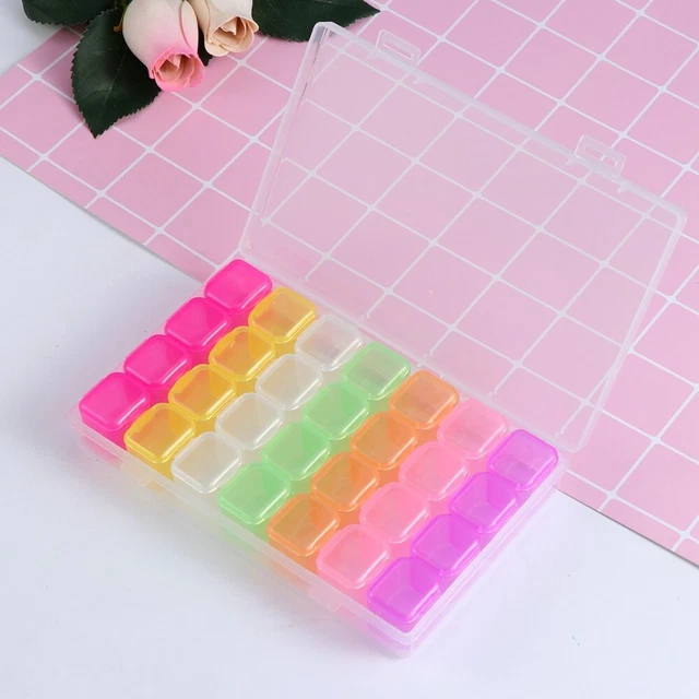 Perline Organizer Box Organizer Gioielli Plastica