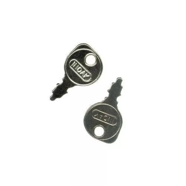 2x Ride on Mower Keys suits Rover Cox Husqvarna MTD A07679 539 10 48 12