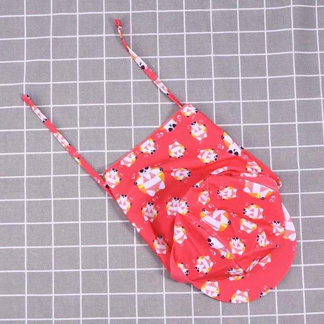1 pz Cappello da Bagno Protezione Sole Full UV Protection Flap Costume da Bagno Bambini (Pi