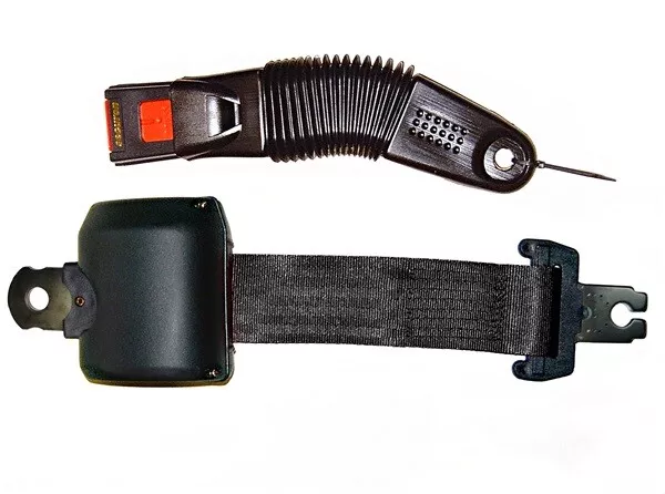 Seat Belt - Retracting Lap - Black SECURON 2220/AS