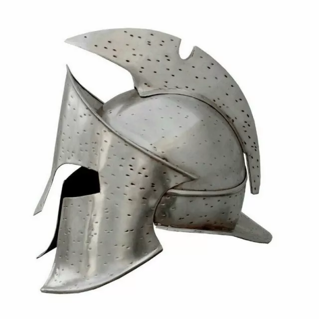 Helmet Roman Greek Medieval Armor Spartan Knight Gladiator Costume Corinthian 3