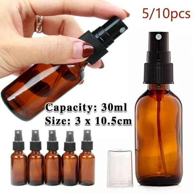 Botellas de pulverización fragancia PET viaje portátil 30 ml plástico perfume belleza