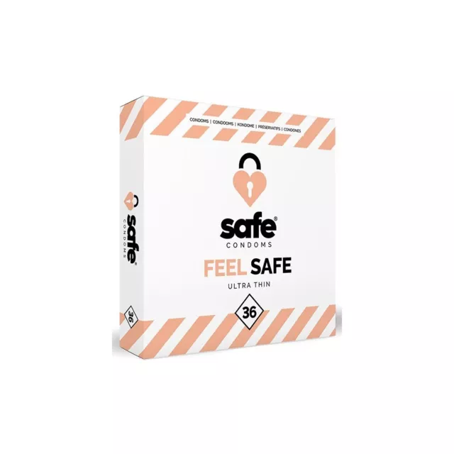 Préservatifs - Préservatifs ultra fin FEEL SAFE x 36