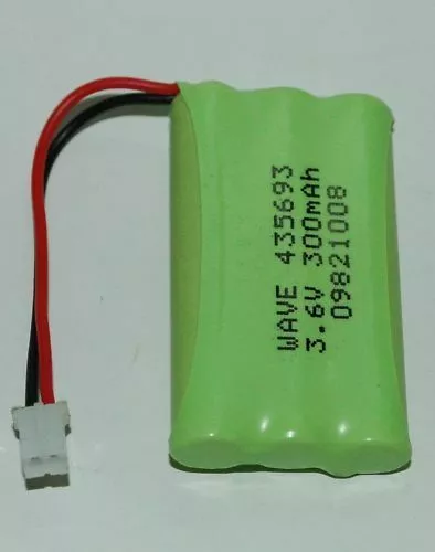 Batterie Pour Téléphone sans Fils Telecom Couleurs 3,6 Volt