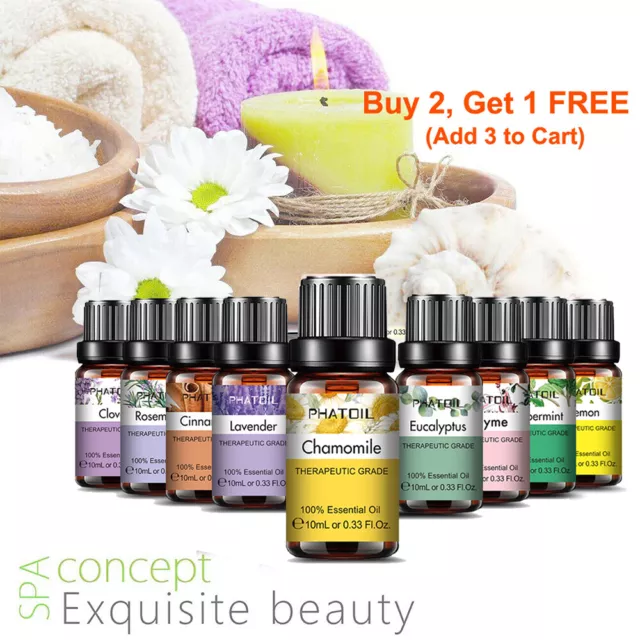 10ml Fruit Fragrance Essential Oils Aromatherapy Diffuser Oil for