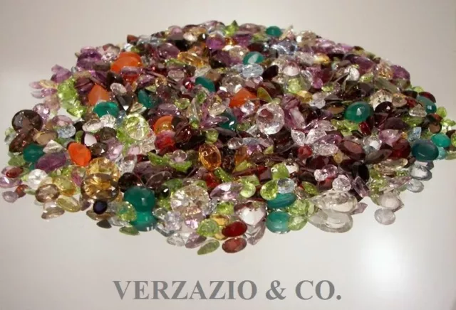 Natural Gemstones Mixed Gem Lot Wholesale Loose Gem Mix Gemstone Lot Loose Gems