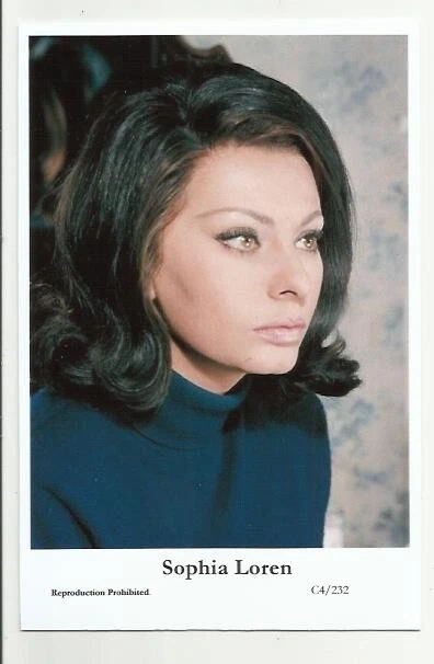 (Bx31) Sophia Loren Swiftsure Photo Postcard (C4/232) Filmstar Pin Up Glamour