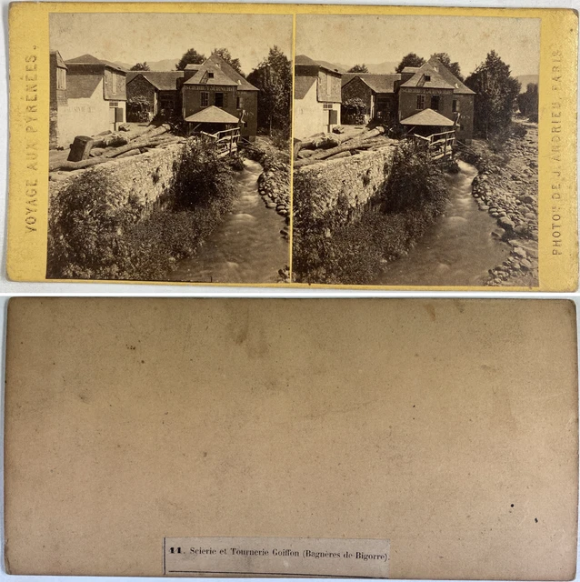 Photo Vintage CDV (Carte De Visite) - Bagnères-de-Luchon, France - Circa 1870 - Tirage Albuminé Original
