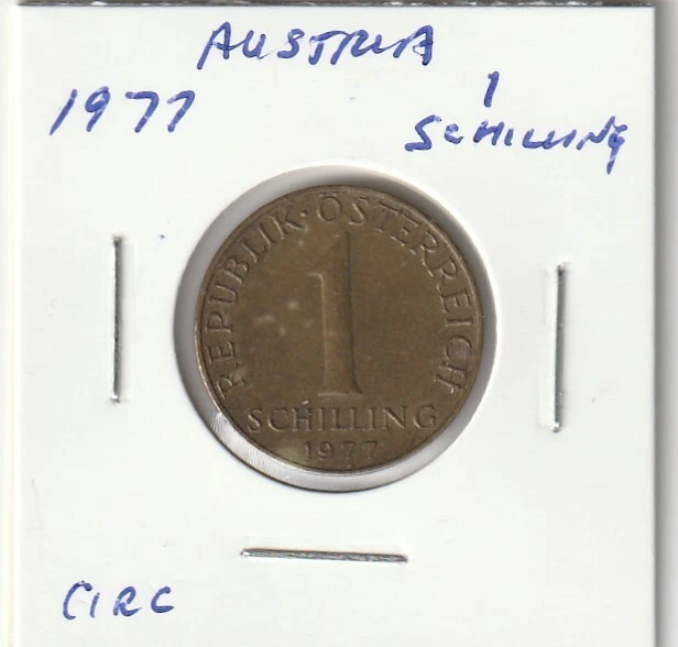 Austria 1977 1 Schilling