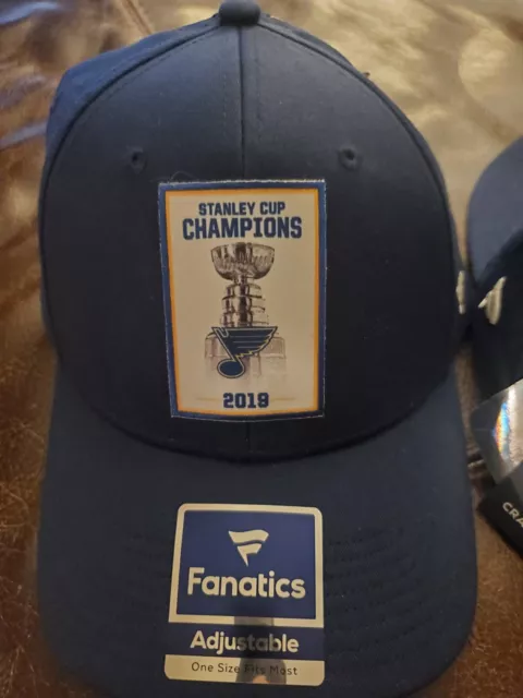 Fanatics St. Louis Blues 2019 Stanley Cup Champions Cap - Adult