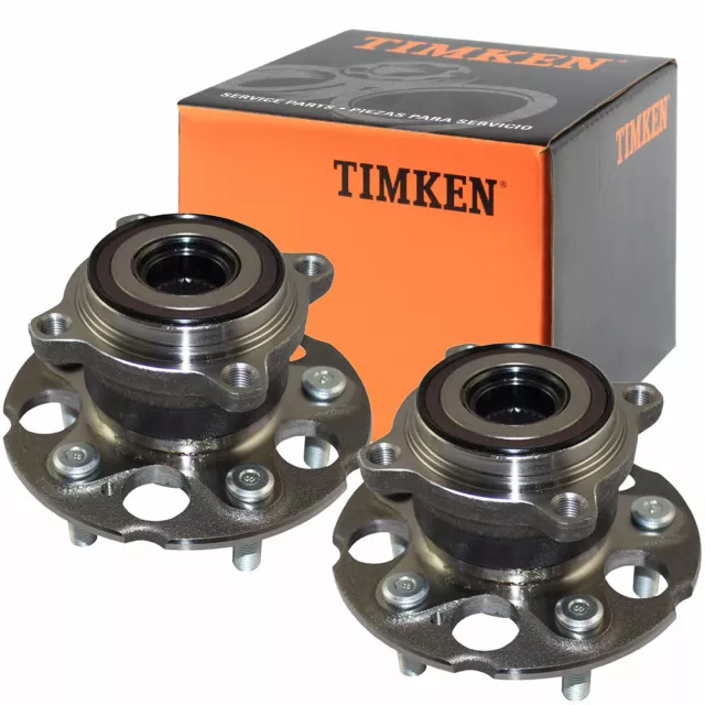 TIMKEN HA590204 Rear Wheel Bearing and Hub Assembly Pair For Honda CR-V CRV RDX