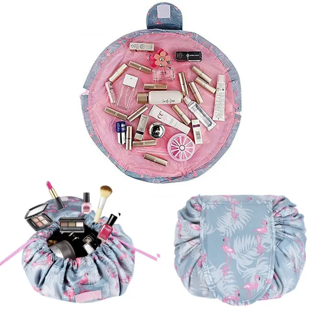 Portable Makeup Drawstring Storage Bag Magic Travel Pouch Cosmetic Make-up Bags