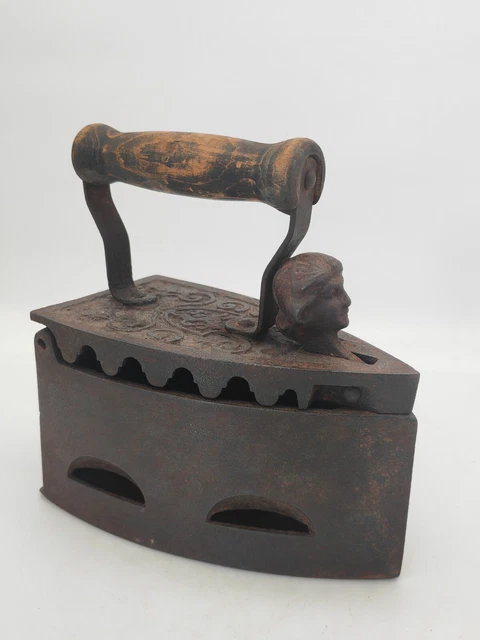 ANCIEN FER A repasser chinois cassolette EUR 190,00 - FR