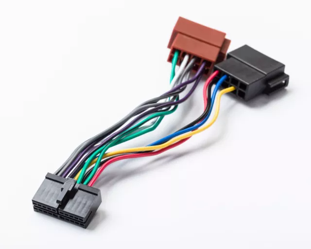 Kompatibel mit Clatronic ISO DIN Auto Radio Adapter Kabel Stecker Radioadapter