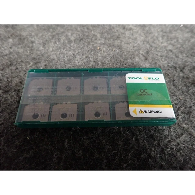Tool-Flo M32419310AC50F CR-8R-3E TF19310 AC50F Carbide Threading Insert 10 Piece