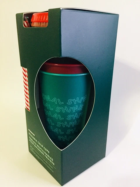 Starbucks Holiday Cold Cups Reusable Christmas 2019 - NEW!! Limited Edition