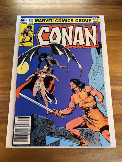 Conan the Barbarian #147 Marvel Newsstand 1983
