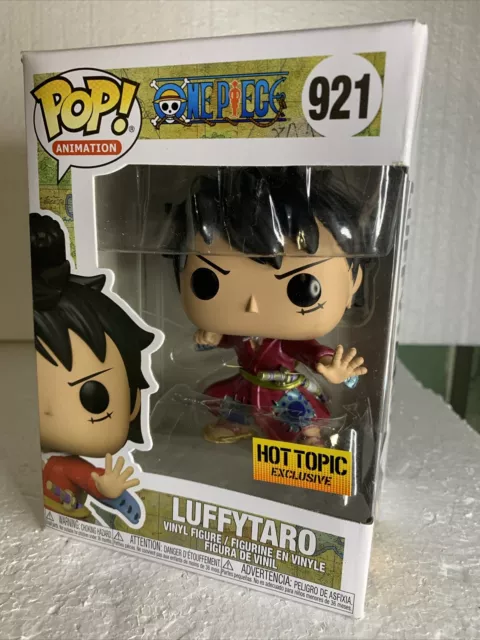 Funko Pop! One Piece Luffytaro 921 Metallic Luffy Kimono Hot Topic
