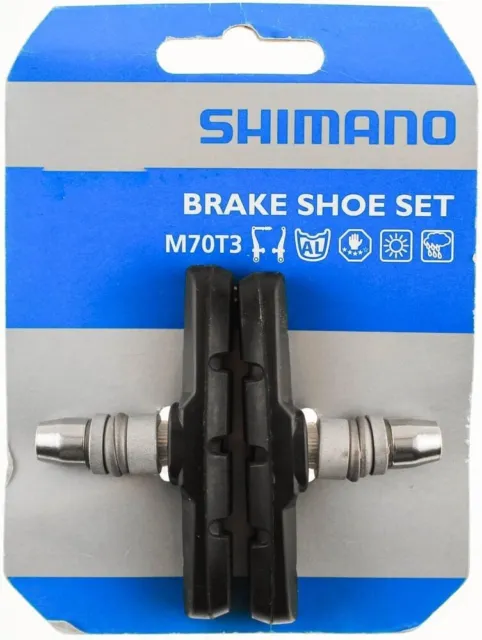 Shimano M65T Cantilever MTB Bicycle Brake Shoe Set BR-MC32 for Aluminum Rims