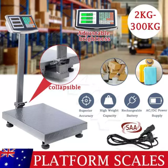 Digital Platform Scales 150KG Commercial Electronic Postal Shop Floor Scale