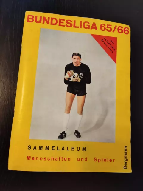 Bundesliga 1965/66 Bergmann vollständiges Fussballalbum mit Beckenbauer+G.Müller