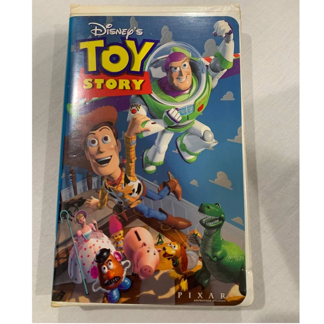 DISNEY PIXAR TOY Story 2 VHS Video Tape Original Clamshell Paper Label