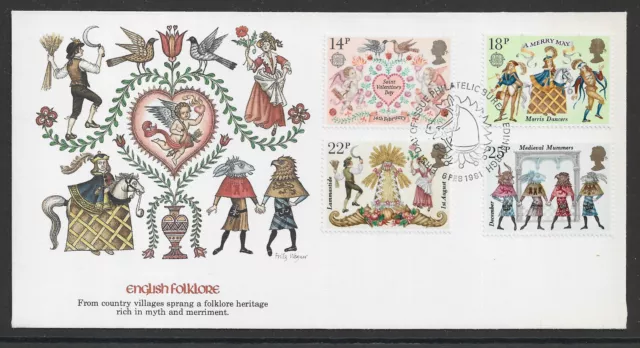 pb958 GROSSBRITANNIEN/ CEPT 1981 MiNr 867-70 FDC