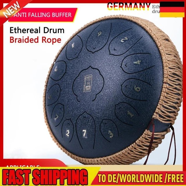 Handmade Handpan Decoration Woven Rattan Rope Steel Tongue Drum Braided Ropes