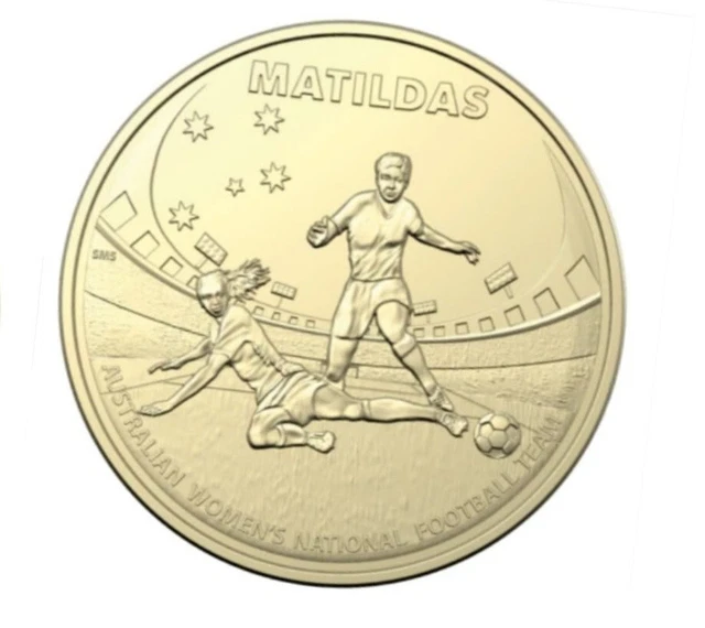 2023 CELEBRATING THE CommBank Matildas 1 Coin No.2 8.90 PicClick AU