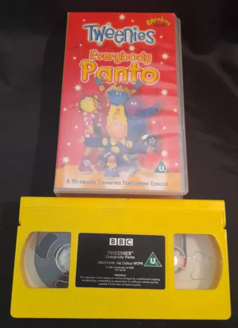 TWEENIES: EVERYBODY PANTO (VHS 2002) £4.99 - PicClick UK