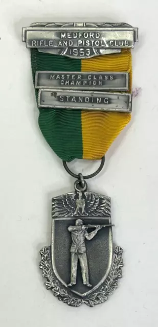 1953 Medford Rifle & Pistol Club Shooting Competition Medal