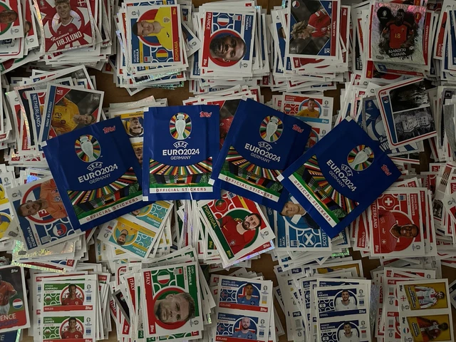 Topps UEFA Euro 2024 Germany Collector Stickers - 50 Bags/Multipack