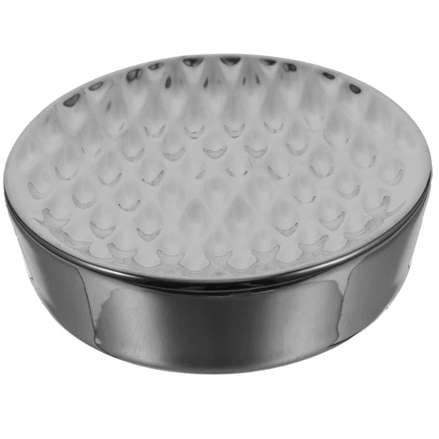Ceramic Gold Plated Soap Dish Soap Holder Tray Multifunction Container