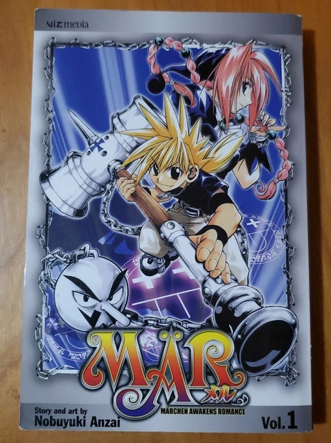 MAR Marchen Awakens Romance Vol 1 by Nobuyuki Anzai PB ANIME Graphic Novel VGC