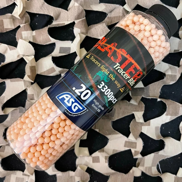 NEW ASG BLASTER RED Tracer .20g Airsoft BB's 3,300 Rounds (19464) 24